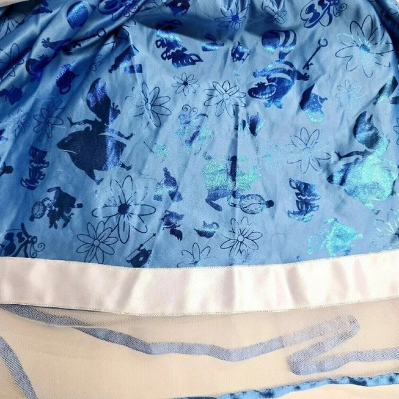 Disney Store Alice In Wonderland Dress - Girls 5/6 - Picture 6 of 7